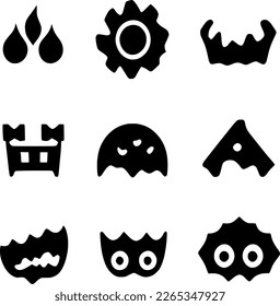 vector illustration of icon shape