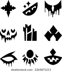vector illustration of icon shape