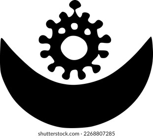 vector illustration of icon shape