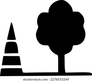vector illustration of icon shape