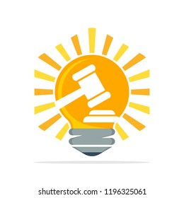 Vector illustration icon with smart concept for bidding