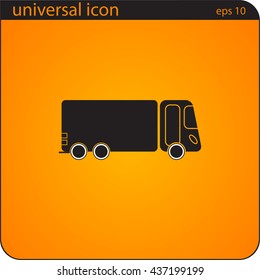 vector illustration icon truck