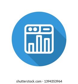 Vector illustration icon for web traffic