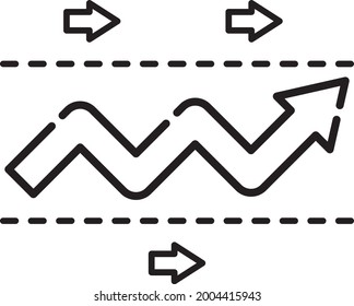 Ilustración vectorial de íconos en blanco y negro que representan el mundo del comercio. Puede utilizarse como iconos e ilustraciones.