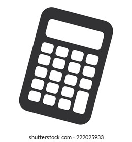 Vector illustration icons calculator