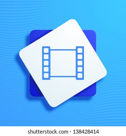 vector illustration of icons frame