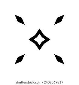 Vektorgrafik von Symbolen und Logos auf weißem Hintergrund