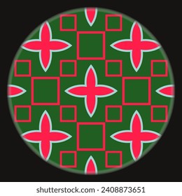 ilustración vectorial de iconos y logos en fondo blanco. gráfico de geometría de patrón para revestimiento textil de fondo de fondo de papel tapiz texturizado
