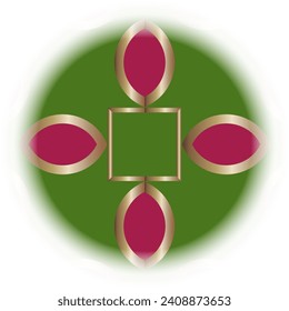 Vektorgrafik von Symbolen und Logos auf weißem Hintergrund. Mustergeometrie-Grafik für die Stoffumhüllung mit Bodenbelag, strukturierter Hintergrund