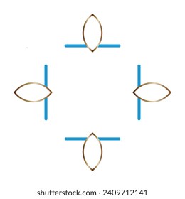 ilustración vectorial de iconos y logos en fondo blanco. Patrón geométrico abstracto.