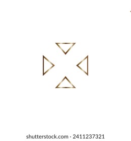 vector illustration of icons and logos on white background. Abstract geometric pattern.