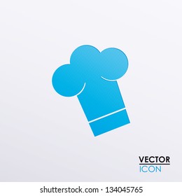 Vector illustration of icons on the food theme