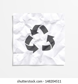 Vector illustration of icons on the theme of ecolog