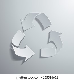 Vector illustration of icons on the theme of ecolog