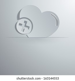 Vector illustration of icons on a theme medicine
