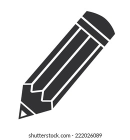 Vector illustration icons pencil