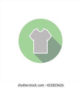 vector illustration icons sweater. blouse. shirt