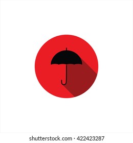 vector illustration icons umbrella