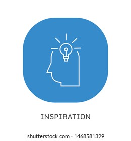 vector illustration of idea and imagination