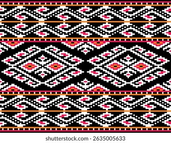 Vector illustration of ikat weaving motif from East Nusa Tenggara, Indonesia. Suitable for use as fabric motif, batik, background