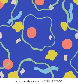 Vector illustration with the image of geometric abstraction. Ready to print and use in your design. EPS 10