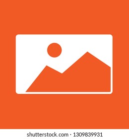 Vector illustration of image icon, EPS10.