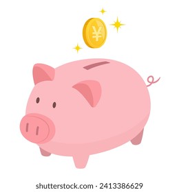Ilustración vectorial de la imagen del ahorro