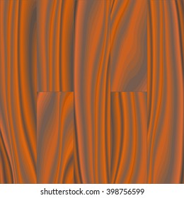 Vector illustration imitating a wooden surface browns.