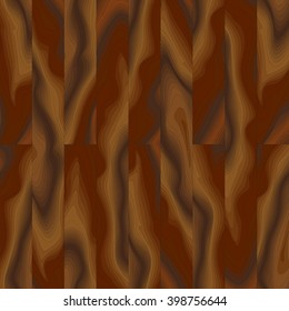 Vector illustration imitating a wooden surface black walnut color.