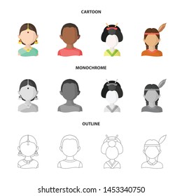 Vector illustration of imitator and resident logo. Set of imitator and culture vector icon for stock.