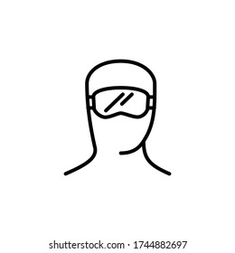 Vector illustration include icon wash hands disinfection, face mask, sanitizer gloves outline icons for infographic. Corona virus, virus prevention line icons. Perfect Editable Stroke