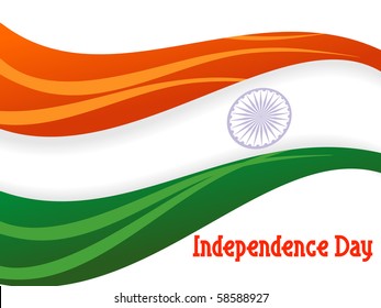 vector illustration of independence day background