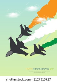 vector illustration of independence day celebration. 15 August