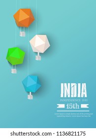 vector illustration of independence day celebration. 15 August