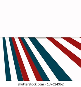 Vector Illustration of an Independence Day Design
