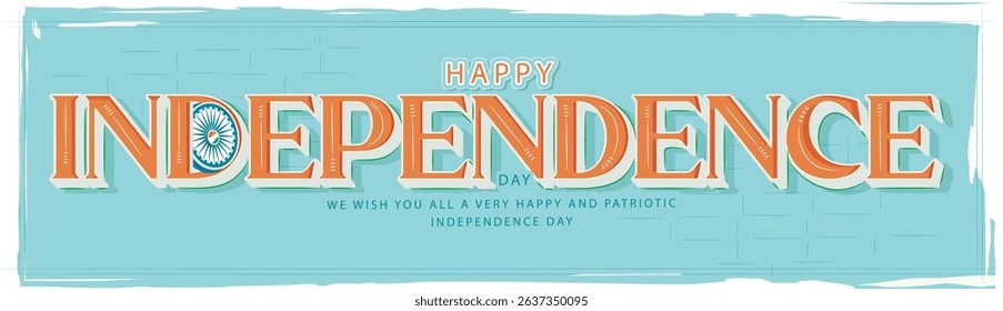 vector illustration of Independence Day of India