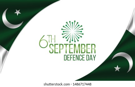 Vector illustration of Independence day in Pakistan Celebration on September 6.