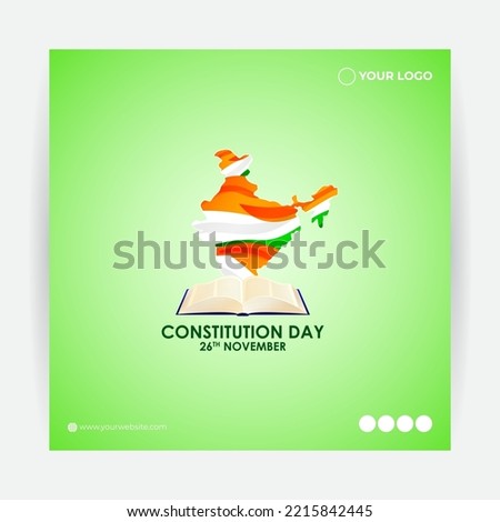vector illustration for Indian constitution day