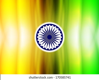 vector illustration of Indian flag theme background for Indian Republic day and Independence day.