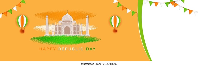 vector illustration for Indian happy republic day 