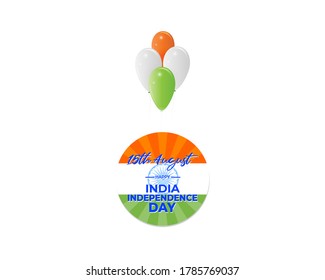 VECTOR ILLUSTRATION FOR INDIAN INDEPENDENCE DAY 15 AUGUST, OFFER BANNER, GREETING, FLYER 