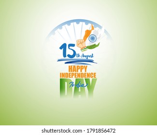 VECTOR ILLUSTRATION FOR INDIAN INDEPENDENCE DAY 15 AUGUST