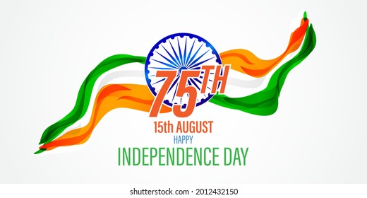 vector illustration for Indian independence day -15th august 