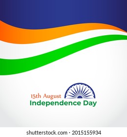 vector illustration for Indian independence day -15th august 