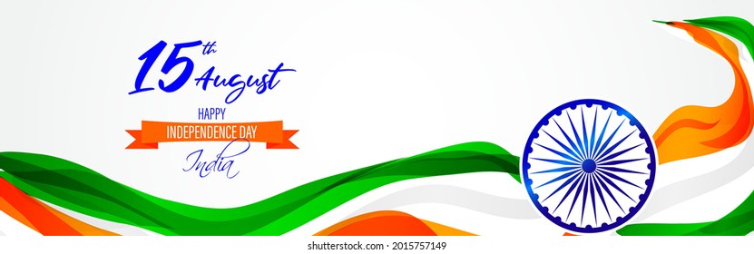 vector illustration for Indian independence day -15th august 