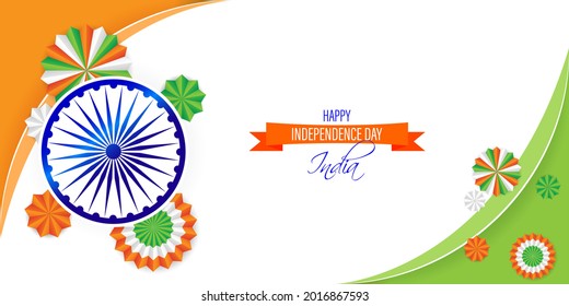 vector illustration for Indian independence day -15th august 