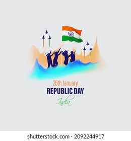 vector illustration for Indian republic day