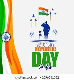 vector illustration for Indian republic day