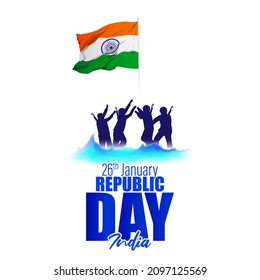 vector illustration for Indian republic day