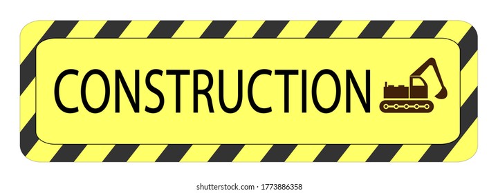 Ilustración vectorial de obras de construcción y reparación de señales industriales